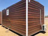 Cabaña  6x3,0mt / 2 Habitaciones - 1 Baño