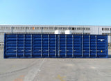 CONTENEDOR MARÍTIMO PRIMER VIAJE APERTURA LATERAL CUBO DE 40 PIES DE ALTO