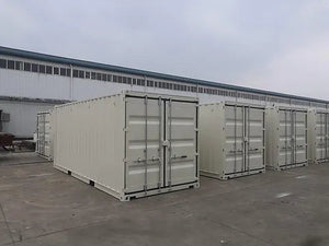 CONTENEDOR MARÍTIMO 20 PIES DRY VAN BLANCO - NUEVO