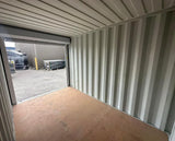 Contenedor de almacenamiento de 10 pies con puerta enrollable