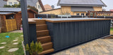Piscina contenedor Premium de 6,2 m x 2,5 m con bomba de calor