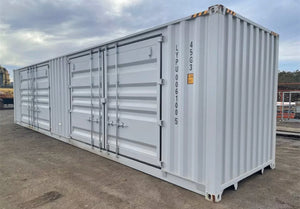 Contenedor marítimo High Cube de 40 pies con 4 puertas laterales